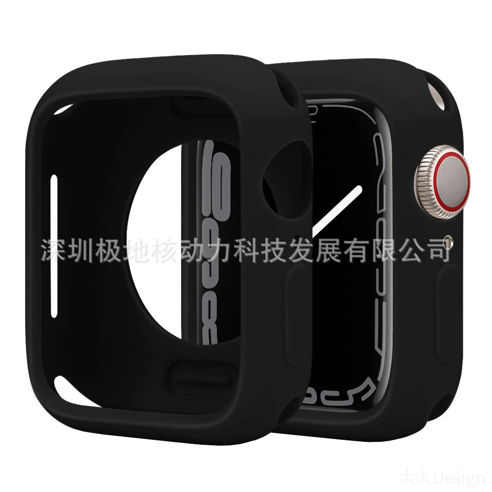 Защитный чехол для Apple Watch, совместимый с Apple Watch, цвета конфет, Applewatchs9ultras87-го поколения, мягкий силиконовый чехол