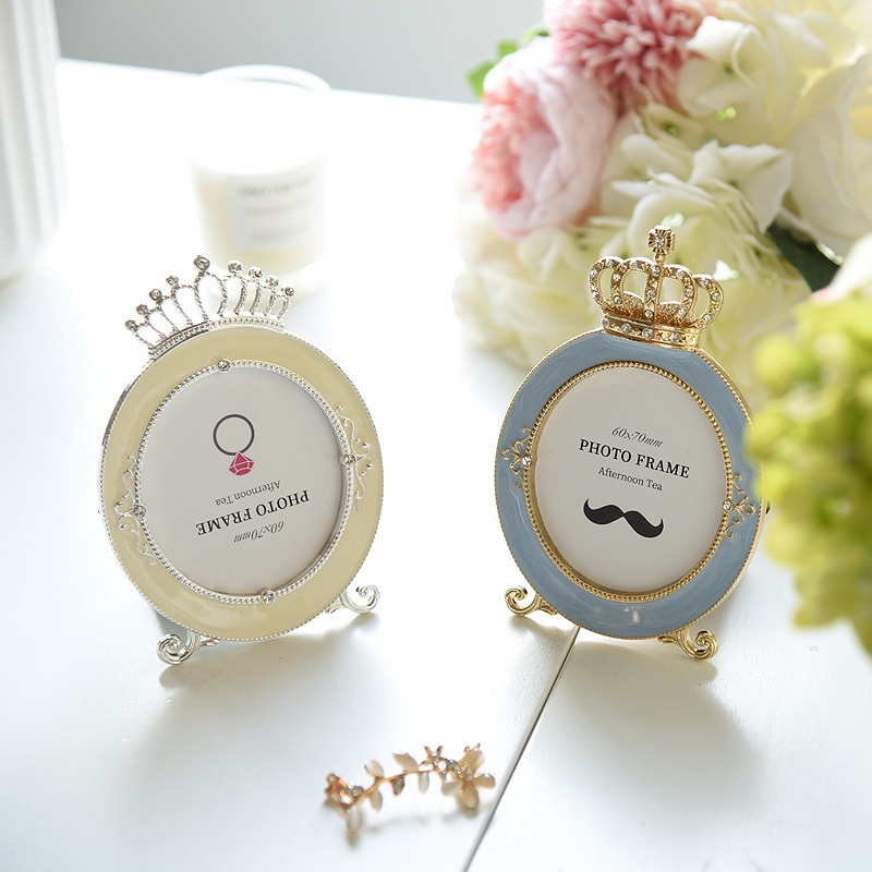 Early morning diamonds, small photo frame display stand, Japanese Afternoon Tea, light luxury, round mini Early morning diamonds, small photo frame display stand, Japanese Afternoon Tea, light luxury, round mini