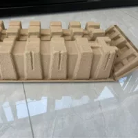 Мелкая бытовая техника, облицованная формовочной массой бумажной массы, упаковка из бумажной массы сухого и влажного прессования, упаковка для возобновляемых двигателей, полностью подлежащая вторичной переработке.