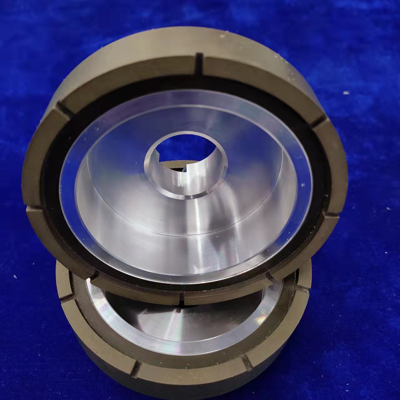 科美 树脂金刚石异形砂轮 碗型开槽散热磨硬质合金光学玻璃用锋利