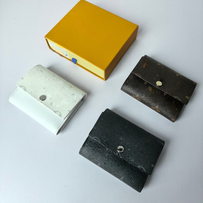 【Original Top Grade】26-Year-Old F Lv Wallet for Men and Women, Leather Wallet, Clutch Bag, Passport Holder, Long Wallet, Coin Purse