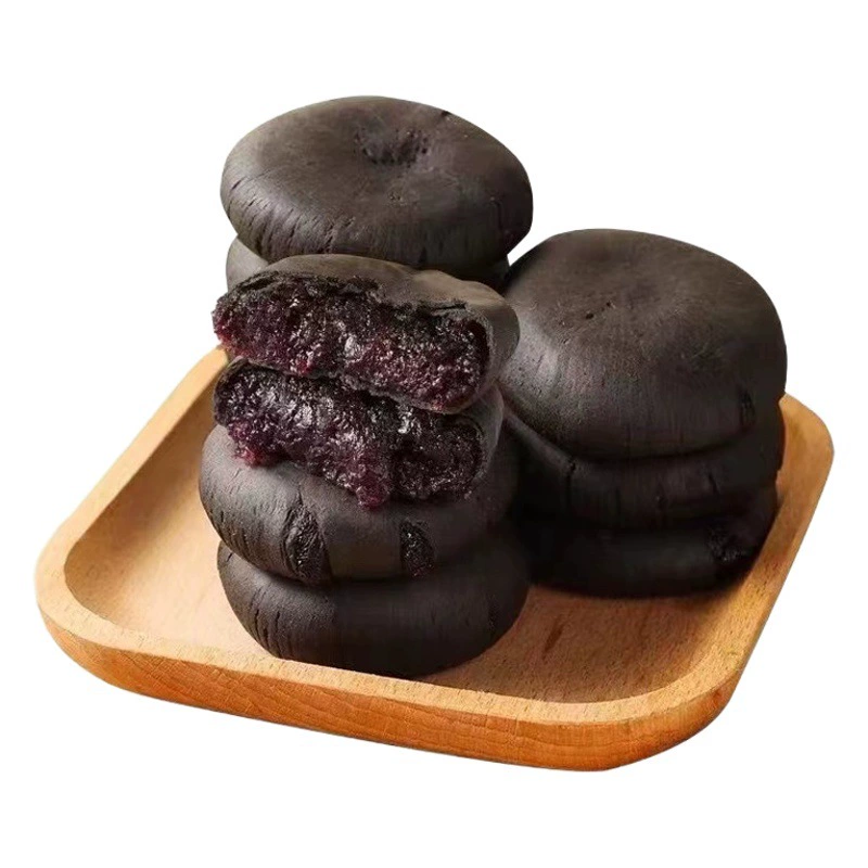 Пять черных шелковицы фиолетовый рисовый пирог мягкий восковой Дзи без сахарозы крупнозерновая мука заменитель завтрака полные закуски традиционные пирожные оптом
