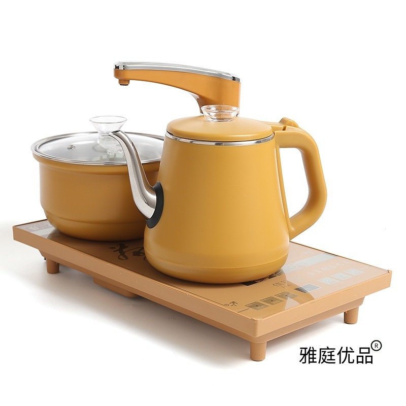 享亨全自动上水家用煮茶泡茶壶全自动电热水壶茶台茶具套装电茶炉|undefined