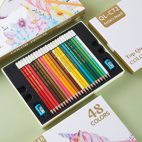 Cross-border colored pencils 120 colors hand-painted boxed oil-based colored pencils for adult art painting