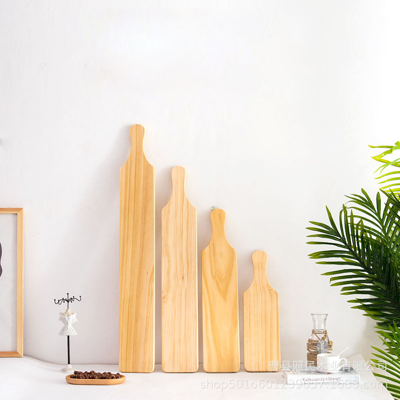 火锅店长盘牛肉羊肉板日韩料理上菜木托盘木质餐具涮牛羊肉托盘