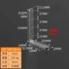 【Steel Right Angle Angle Code】150*100*25*4.0 Thick