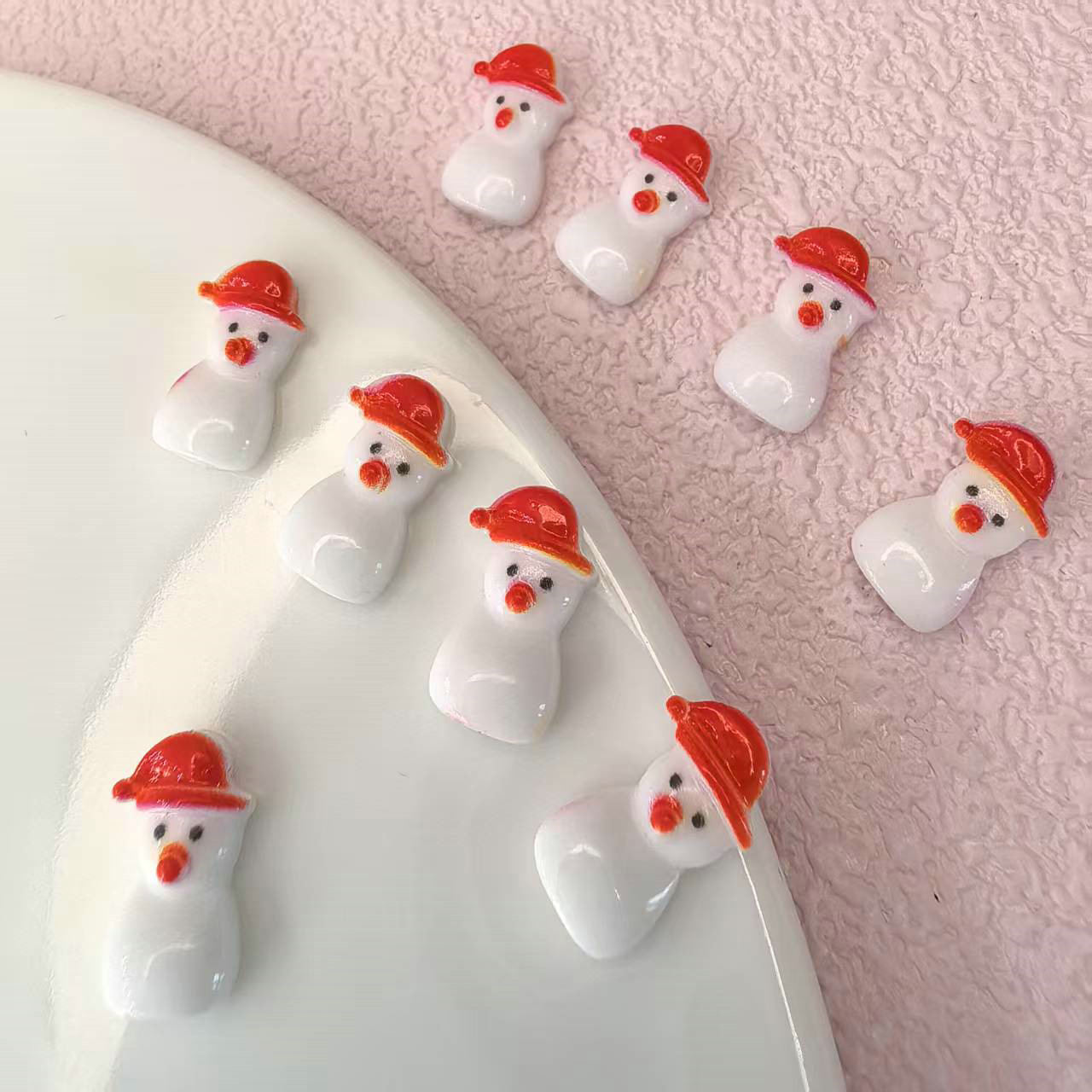 饰品配件批发圣诞老人圣诞用品手机壳头饰头绳发夹发箍配件001