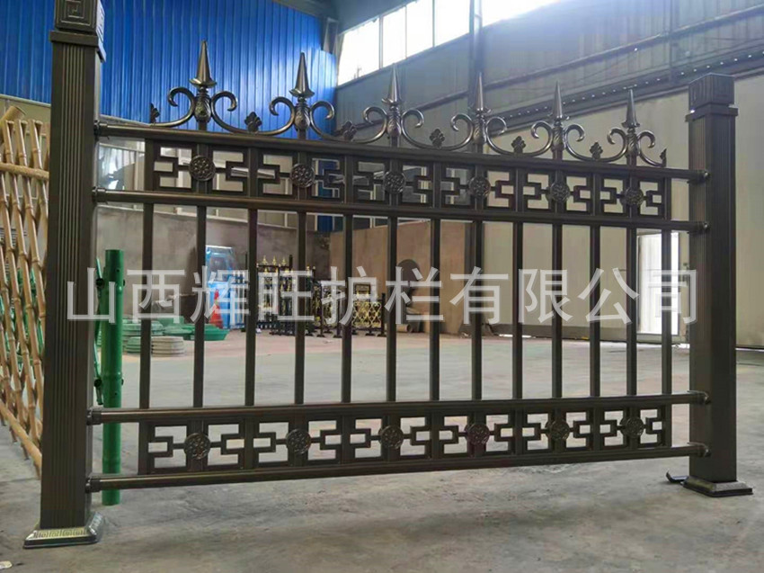 定制铝合金别墅庭院花园小区学校乡村镇小院防盗围栏篱笆防护栅栏