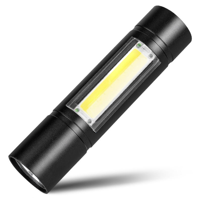 クロスボーダーled強光懐中電灯充電可能多目的遠射携帯超亮家庭用ミニ携帯サイドライト|undefined