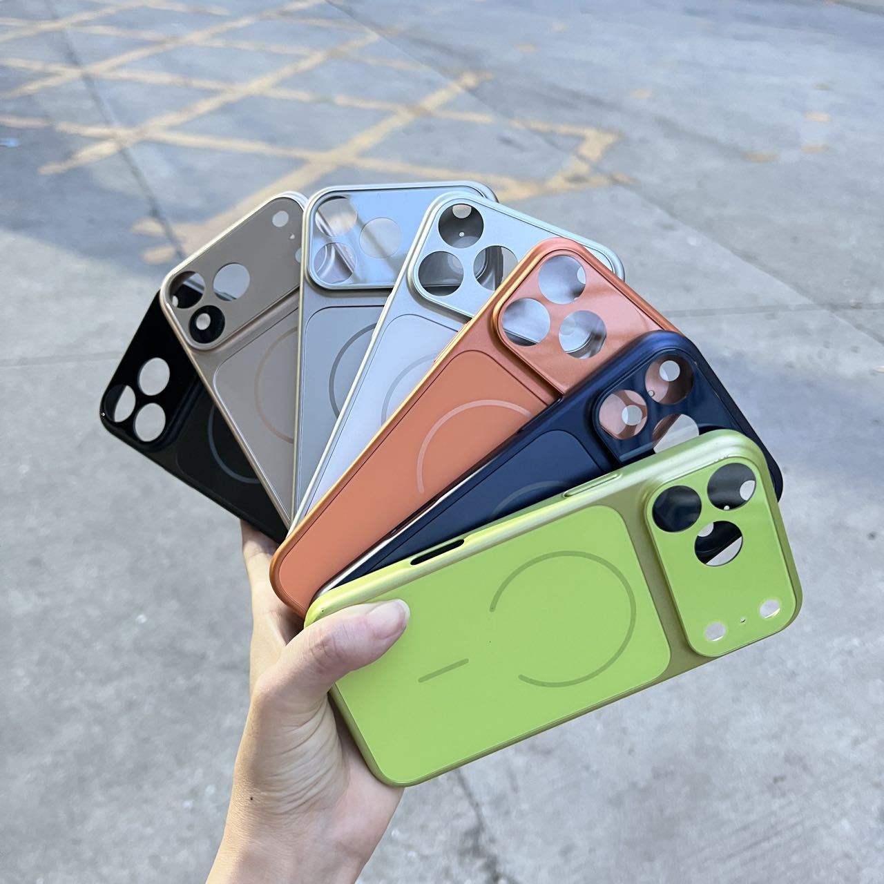 光学AG 玻璃适用17ProMax秒变17磁吸手机壳苹果16/15防摔全包保护