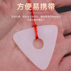 Professional wear-resistant and good-sounding small Ruan Liuqin fragments teacher round center Ruan pick anti-slip Liuqin shrapnel nylon