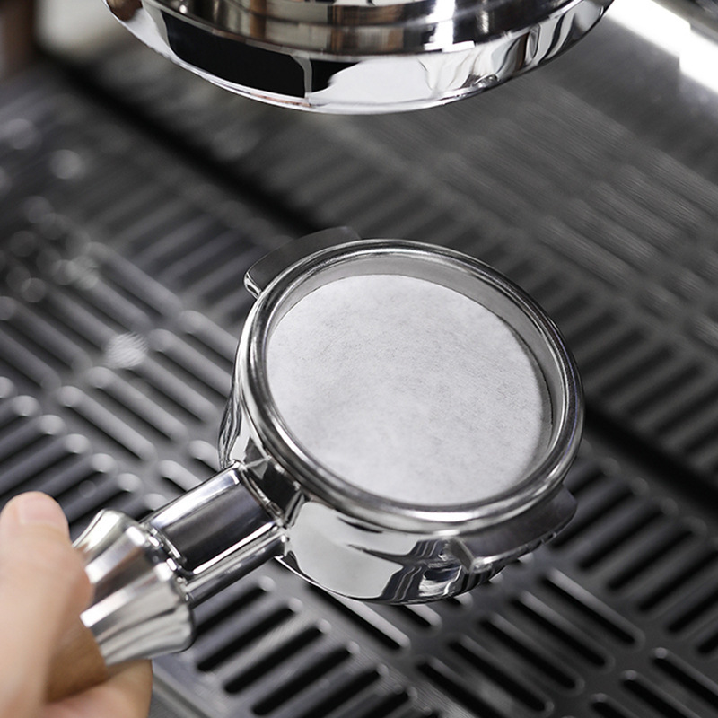 58mm Round Coffee Filter Paper, Moka Pot Filter Paper, Espresso Machine Filter Paper, Aeropress Filter Paper
