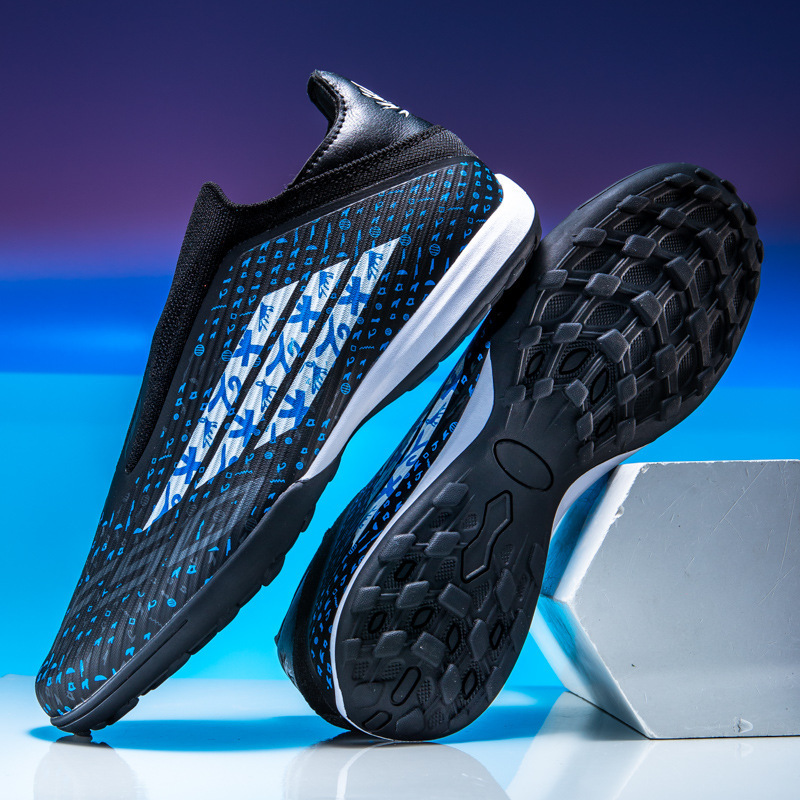 Zapatillas de Fútbol de Caña Baja para Hombre, Suela de TPR y Exterior Sintético, Transpirable, para Césped y Terrenos Al Aire Libre