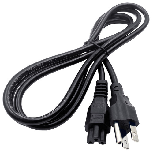 Three-plug American plum blossom tail power cord Taiwan connection cable 3*075 square pure copper American computer power cord