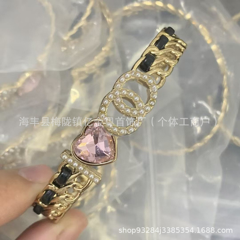 香家シリーズファッション起爆ブレスレット集合図小衆気質金色双c高バージョン|undefined