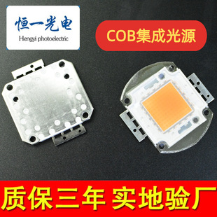 High-power lighting integrated COB white light golden yellow orange light flip LED light source 50W/100W/150W/300W