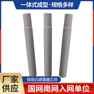 Factory spot straight plug-in lightning arrester core group core body lightning arrester curing core group lightning arrester accessories