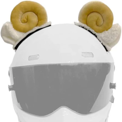 Motosiklet dəbilqələri: Horn Ears, Ski Decoration
