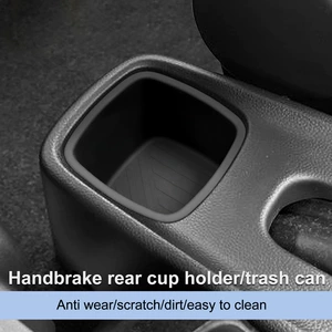 Suitable for 16-24 Models of Suzuki Swift, Rear Center Console Cup Holder Cover, Swift Silicone Anti-Slip Mat, Car Accessories Modification
