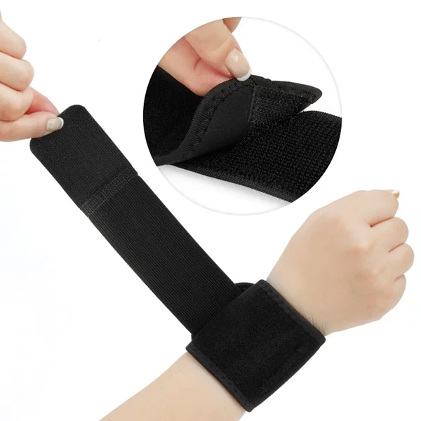 Adjustable Pressure Wrist Guard Men's and Women's Anti-Sprain Wrist Protection Weightlifting Basketball Badminton Fitness Winding Wrist Guard