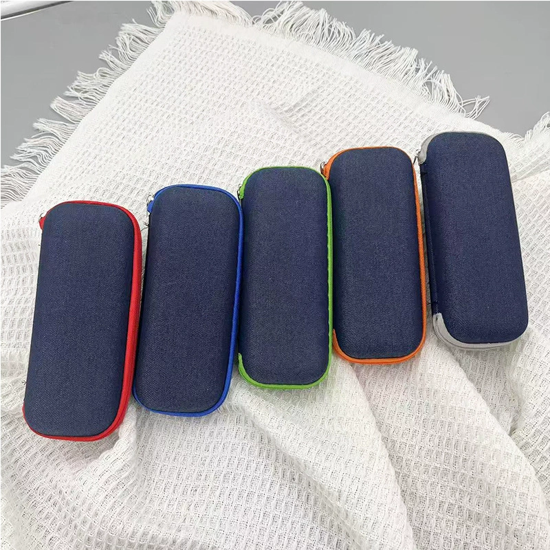 Оптовая фабрика va на молнии очницы коробки для миопии солнцезащитные очки портативные анти-компрессионные очки для хранения коробки с логотипом