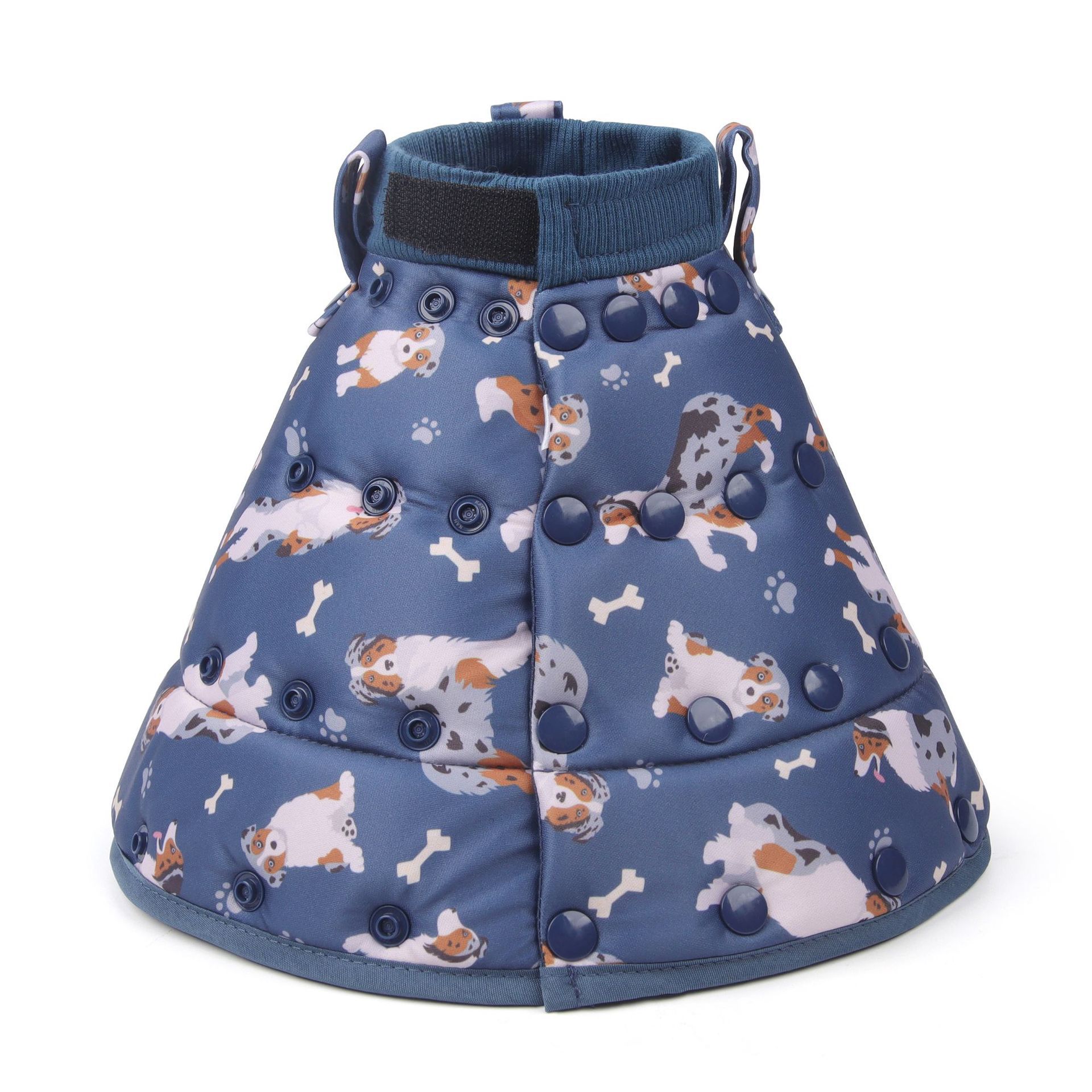 Amazon Cross-border Elizabeth Circle profundiza el cuello suave ajustable Elizabeth Circle Dog Collar al por mayor