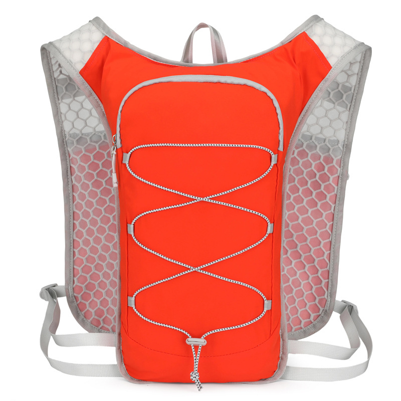 Running vest, double-shoulder sports backpack, outdoor hiking and trail running pack, marathon hydration pack, cycling and mountaineering backpack, portable hiking pack