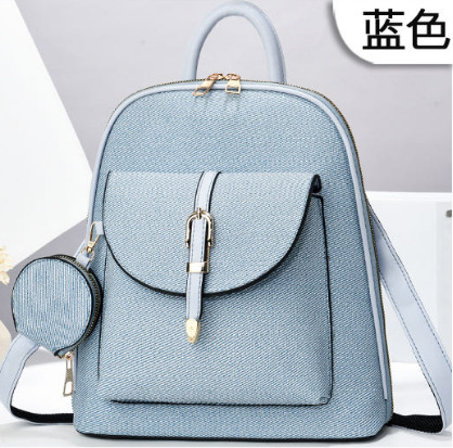 Fábrica de mujeres nuevas bolsas de hombro de mediana edad mujeres de hombro suave viaje mochila pequeña de doble uso gran capacidad