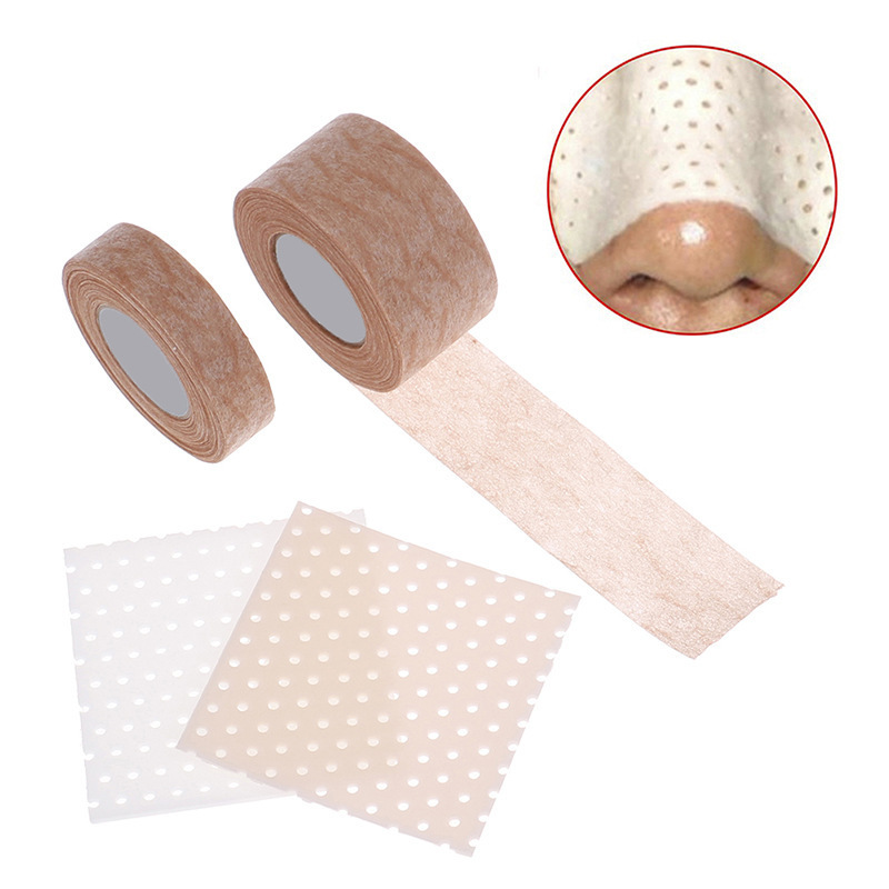 Nasal Splint Fixation Thermoplastic Tape Pe Tape 1.25cm 2.5cm Non-Woven Fabric Skin-Colored Tape in Stock