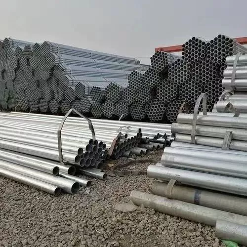 Оцинкованная стальная труба Q235B горячее цинкование