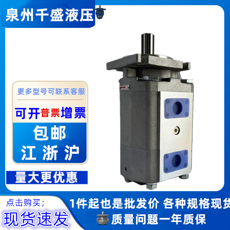 CB-KP40/32/ 徐工吊车 三一吊车 中联吊车双联齿轮泵 左旋平键QY8