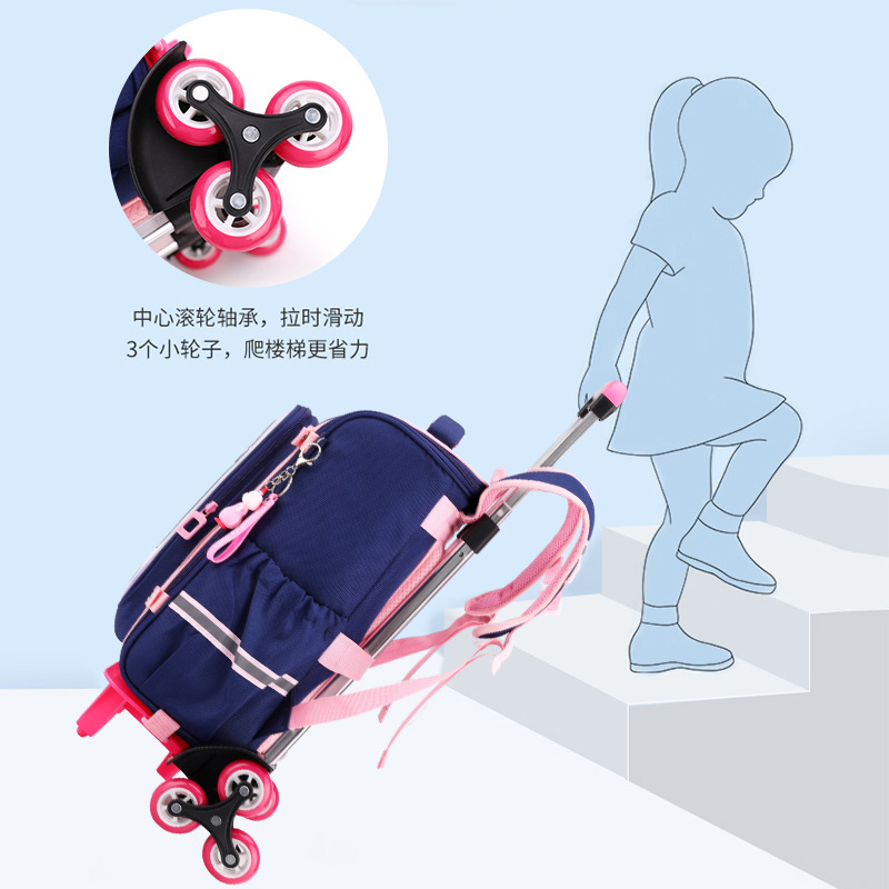 De una sola pieza de entrega de pescado natural bolsa de la carretilla estudiantes de la Escuela Primaria grado 1-5 niños y mujeres transfronteriza de impresión en caliente LOGOTIPO