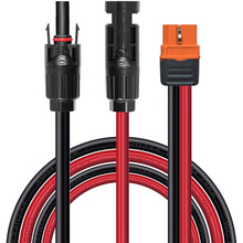 跨境热销XT60I-F转MC4带PVC线 太阳能充电线太阳能连接器