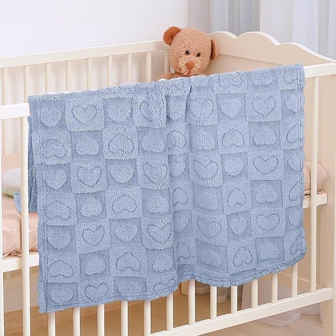 Baby Love Blanket, Baby Nap Blanket, Sofa Cover Blanket, Fluffy Children's Blanket, Soft Touch Plush Blanket