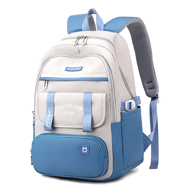 2023 nuevo estudiante de secundaria de alta calidad mochila simple estilo ins chica estudiante de secundaria mochila juvenil transfronteriza