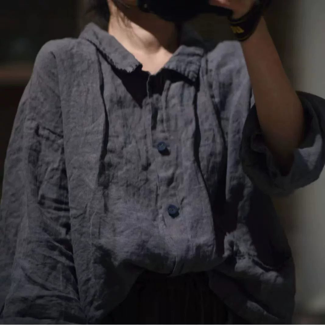 21/3 светлого льняного весеннего и осеннего минималистского кукольного воротника