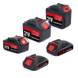 跨境电商专供替代款电池电动工具18V 21V 锂电池组电动工具锂电池