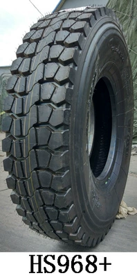 Off-road şinlər: wear-resistant 8.25R16-16PR radial truck - 1100r20-18prhs968-medium-flower