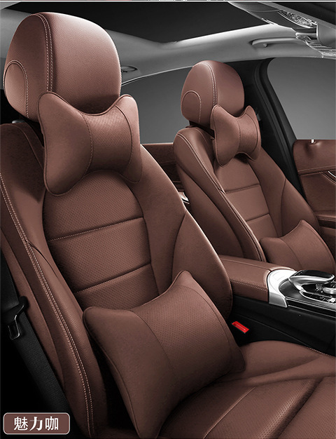 Suede car headrest car interior accessories car neck pillow small pillow seat cushion large pillow bone headrest