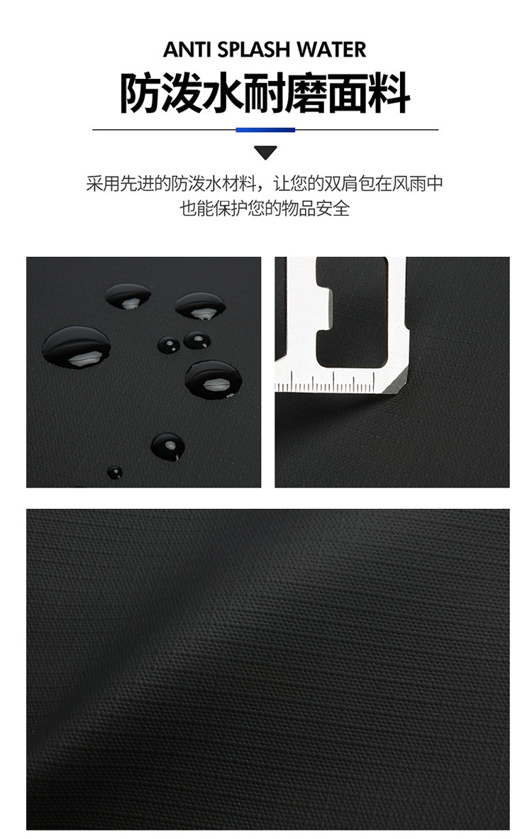 New cross-border Korean version men's backpacks, large-capacity, simple commuting computer bags for foreign trade, and school bags for junior and senior high school students undefined