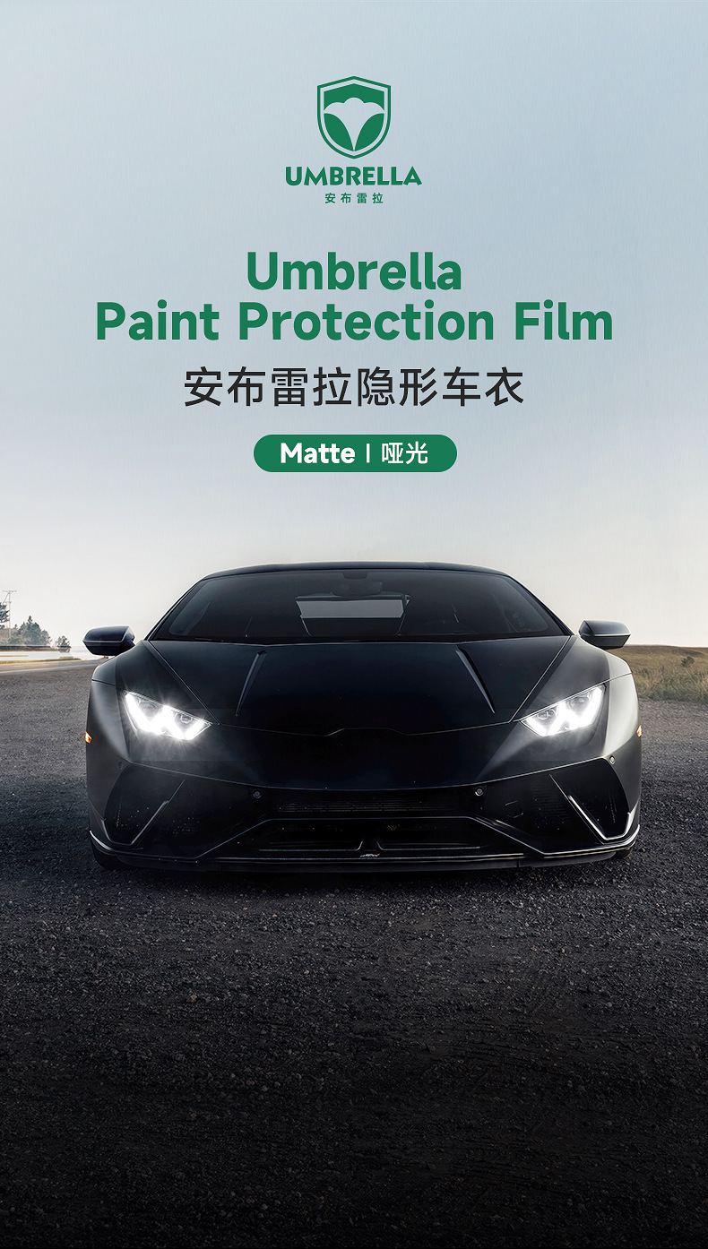 Tpu Invisible Car Cover, Car Paint Protection Film, Ppf, Self-Recovering, Anti-Scratch, Anti-Yellowing, Anti-Dirt, Transparent Protective Film