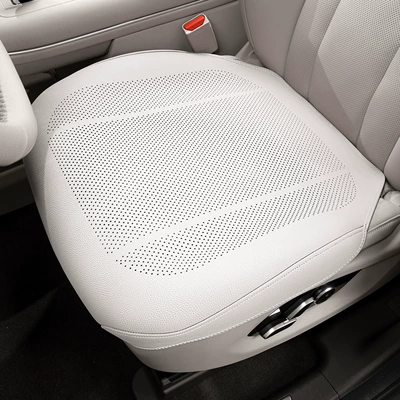 Suitable for Leapmotor Seat: Seat cushion, seat cover - warm-white-nappa-breathable-fully-surrounded-single-cushion