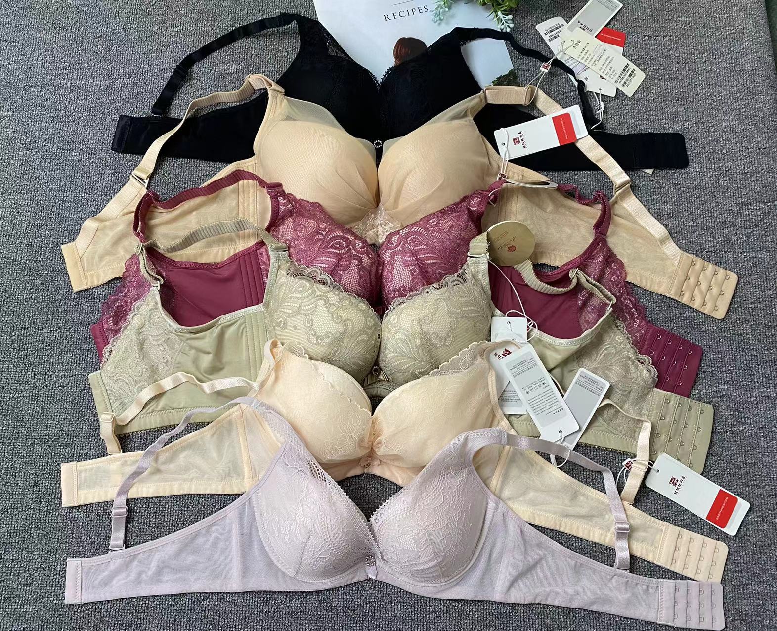 Stock tail mixed bra de punto underwire Sujetador diverso de alta calidad al por mayor image 6