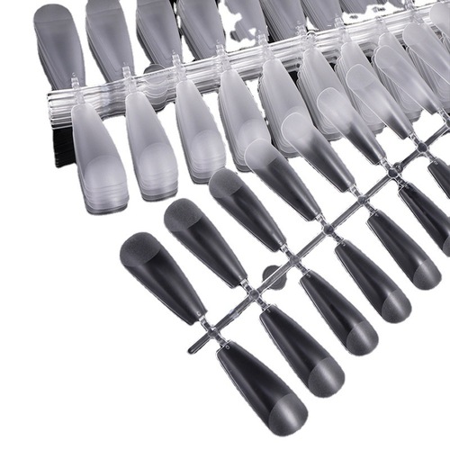 Nail extensions, nail stickers, transparent sanding, no carving, wear-resistant nail art sheets