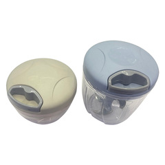 廚房家用搗蒜器手拉式大蒜攪碎機手動多功能迷你打蒜器小號蒜泥器