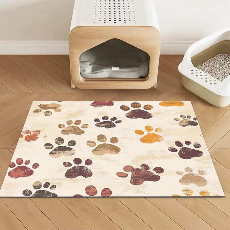 Cross-border shipping of cartoon pet diatomite floor mats for home use, cat and dog feeding mats, non-slip and easy to clean Cross-border shipping of cartoon pet diatomite floor mats for home use, cat and dog feeding mats, non-slip and easy to clean