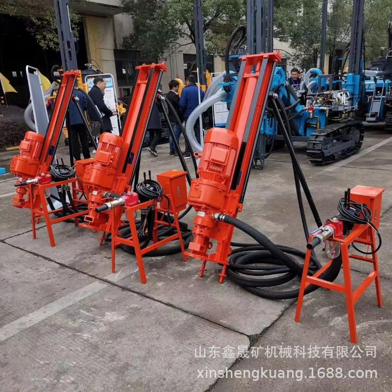 100型冲击回转式钻机 小型气动潜孔钻机  分体式潜孔钻机厂家现货