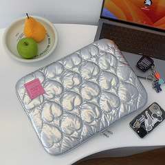 刺繍愛保護パソコンバッグipad pro 11インチタブレットバッグ14ノート収納バッグハンドバッグ