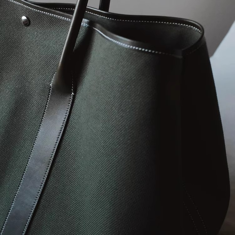 2026 New High-End Commuter PU Canvas Large Capacity Tote Garden Bag for Women Handbag Shoulder Crossbody Bag - Thumbnail 4