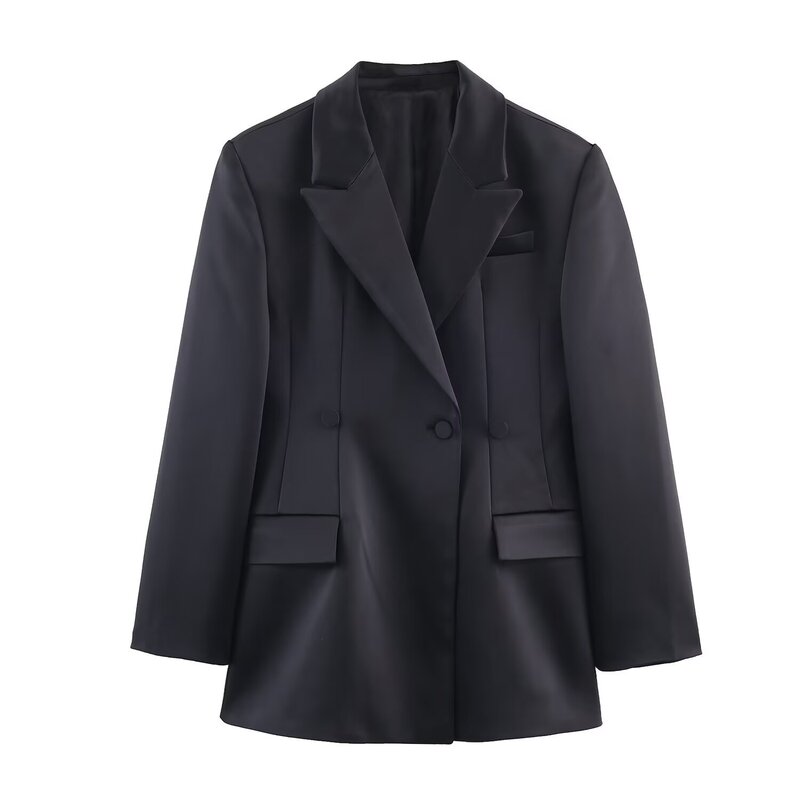 Trendy 2025 European and American Style Fashion Women's Multi-Button Commuter Blazer 1255795